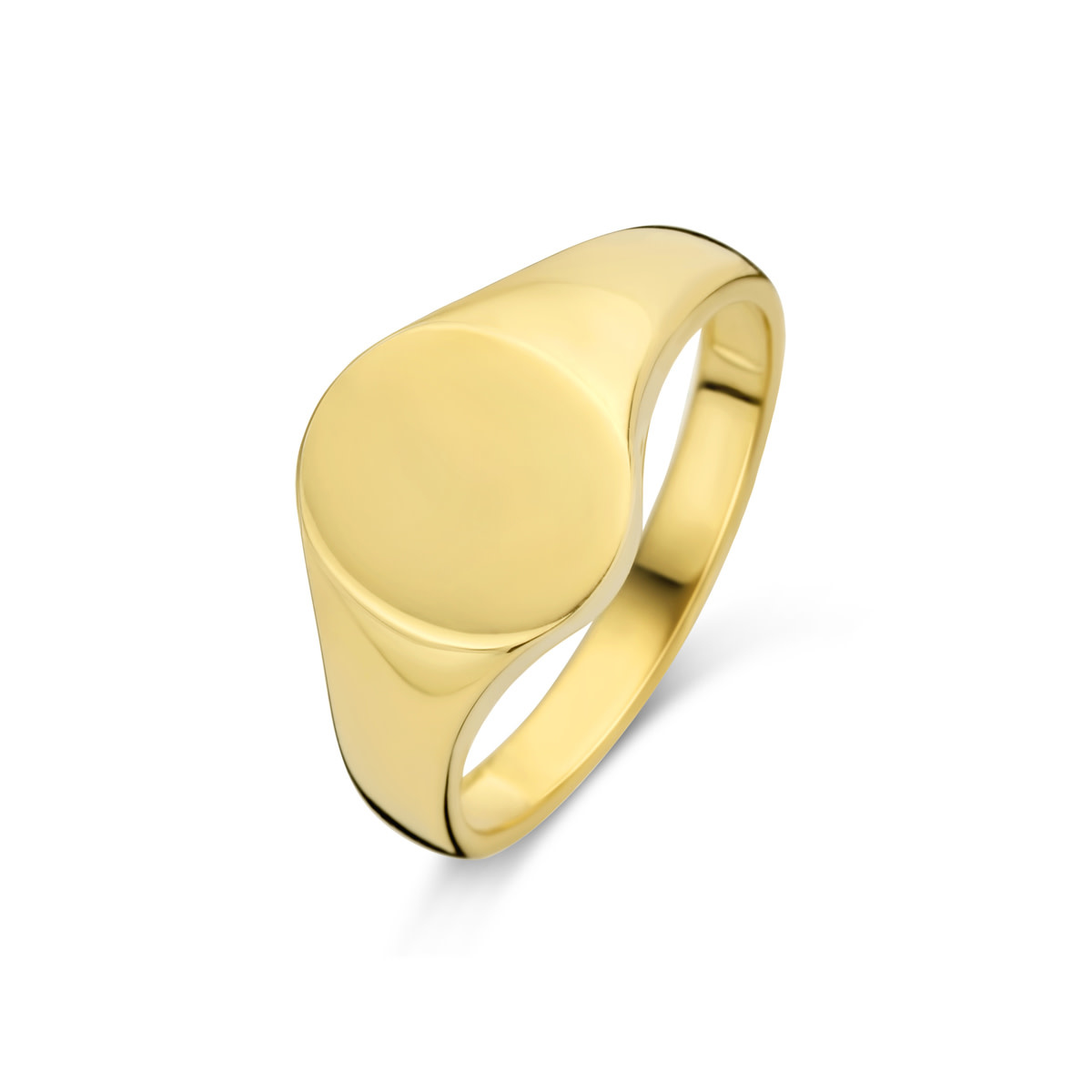 Zegelring Geel Goud 18kt 062033-54