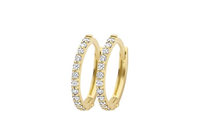 Creolen Blush 7270YZI Goud 14kt