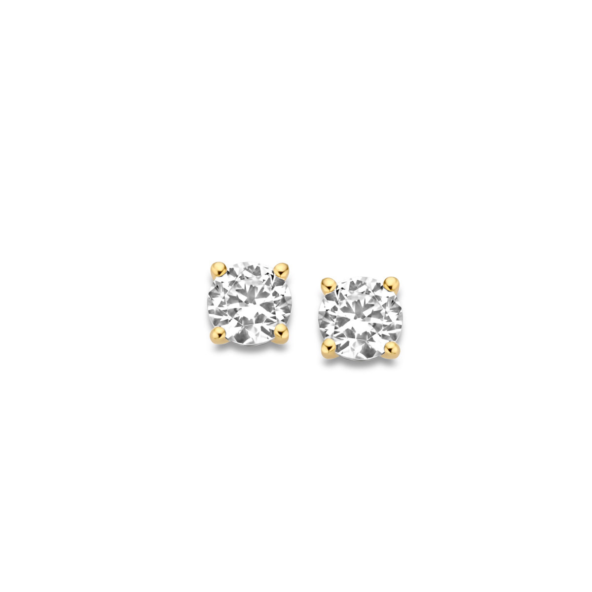 Oorstekers Naiomy Moments B0Y07 Zilver Verguld