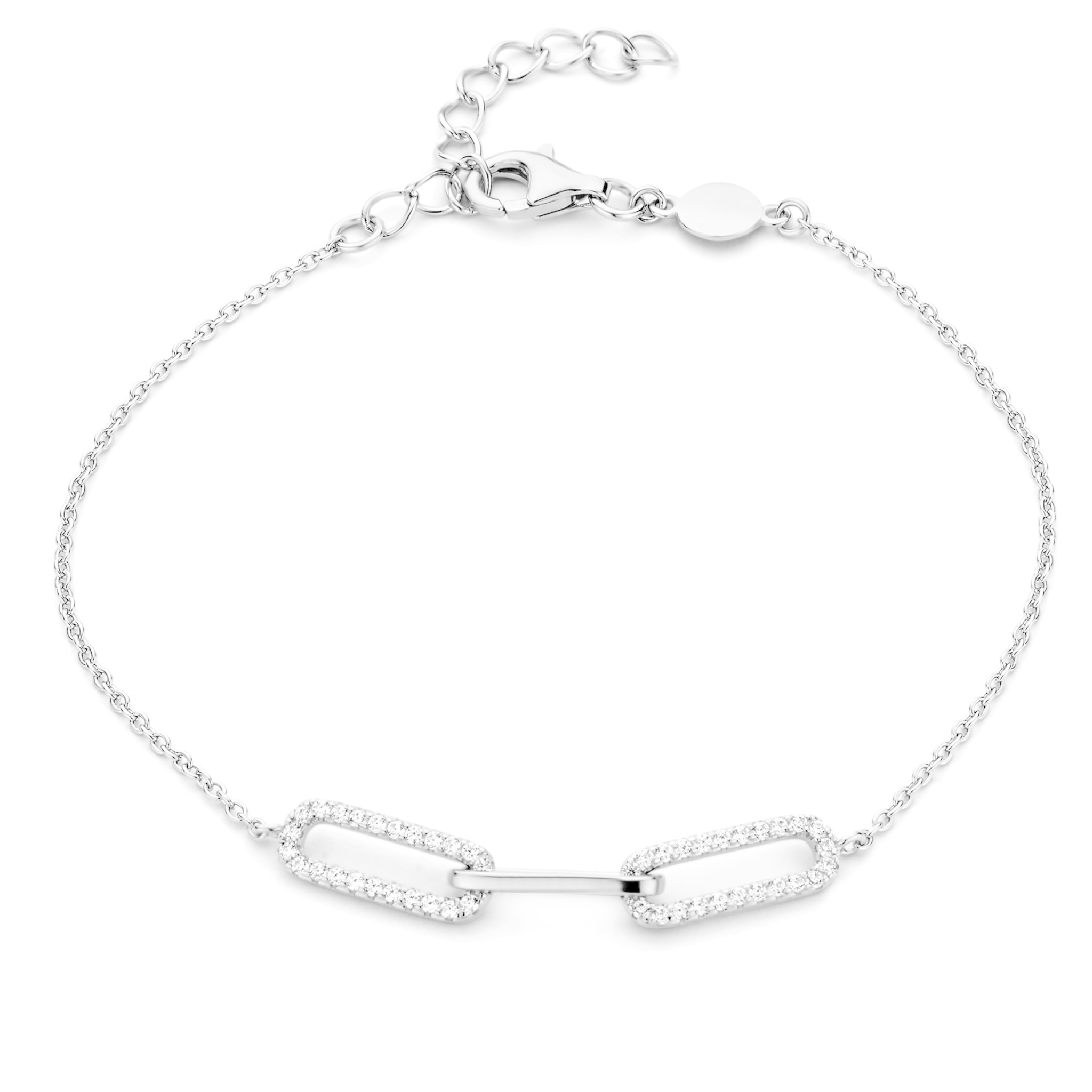 Armband Naiomy B1T04 Zilver