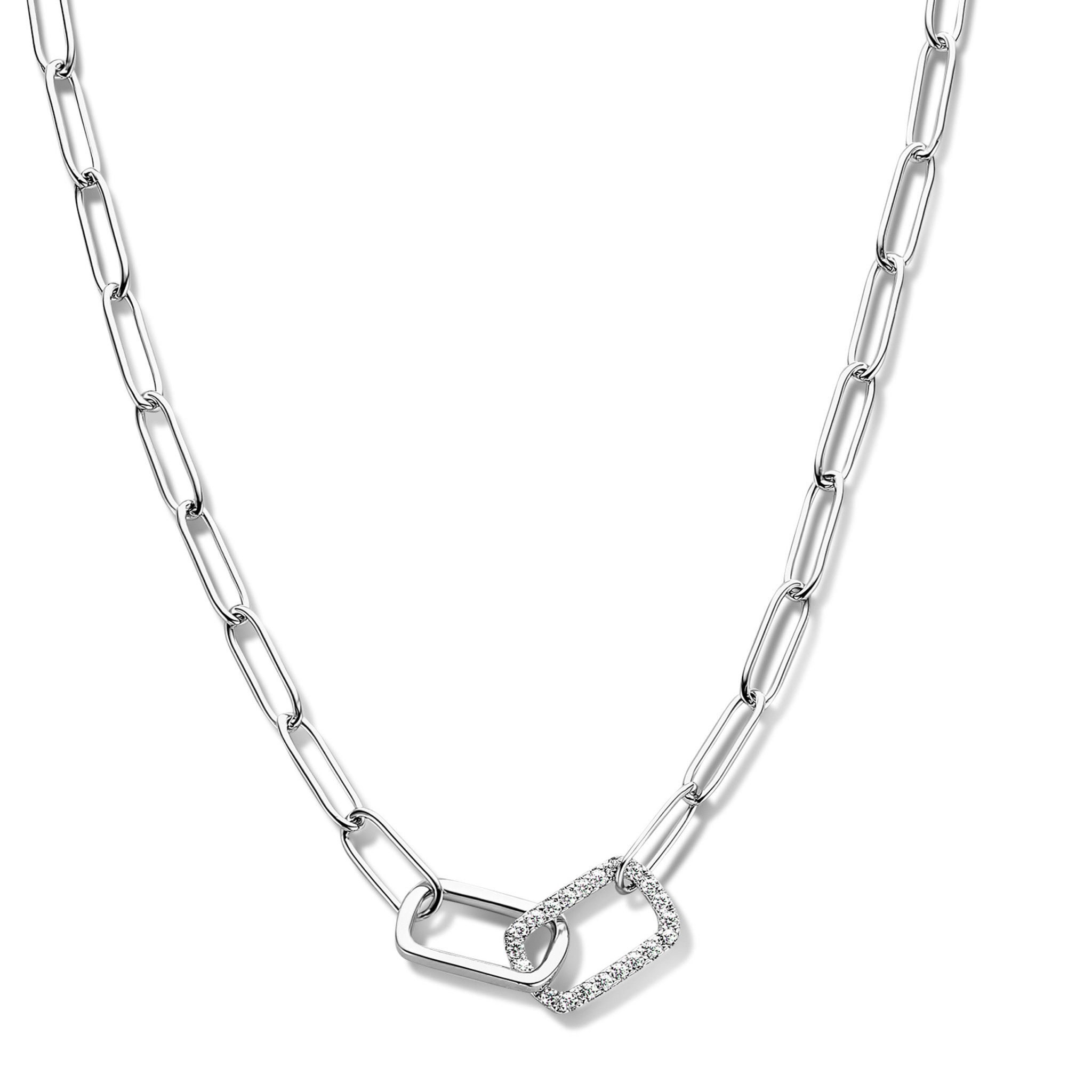 Halsketting Naiomy Silver N1Q57 Zilver