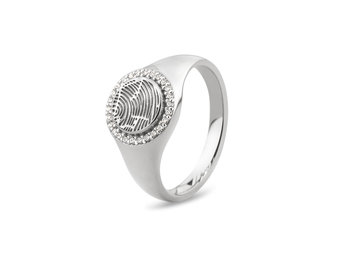 Ring See You Zilver 466S-54