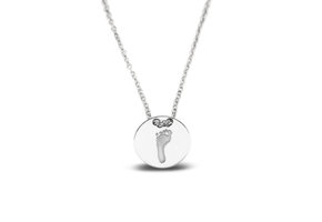 Halsketting See You Graveerplaatje 415S Zilver