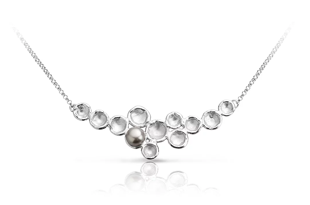 Halsketting Mathisse by Stevigny H16-786 Zilver