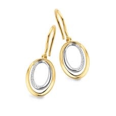 Oorbellen Bicolor Goud 18kt GO2723BB