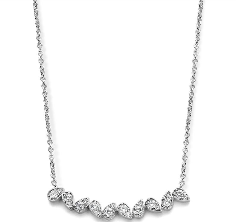 Halsketting Silver Rose Zilver CH2214W