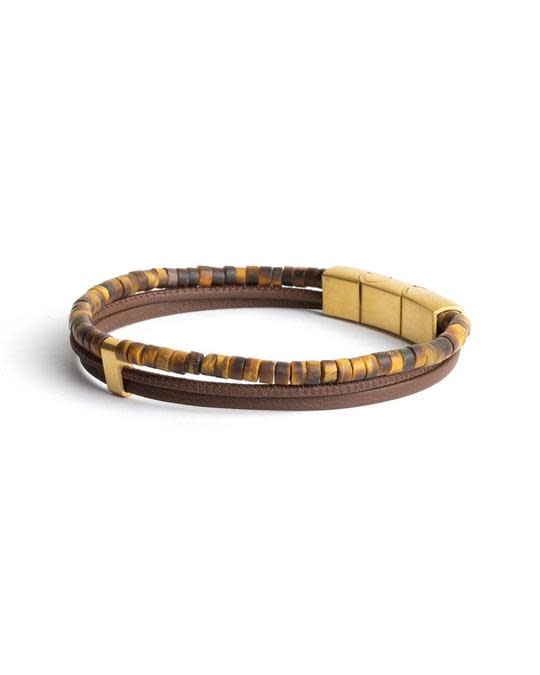 Armband Gemini TX2ML Triplux Brown M-L