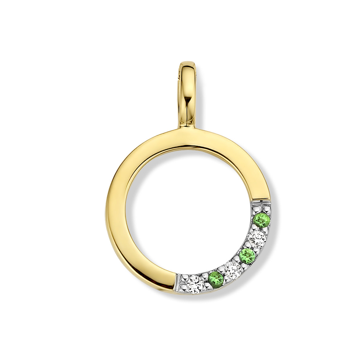 Hanger Bicolor 18kt 062057/EA Smaragd