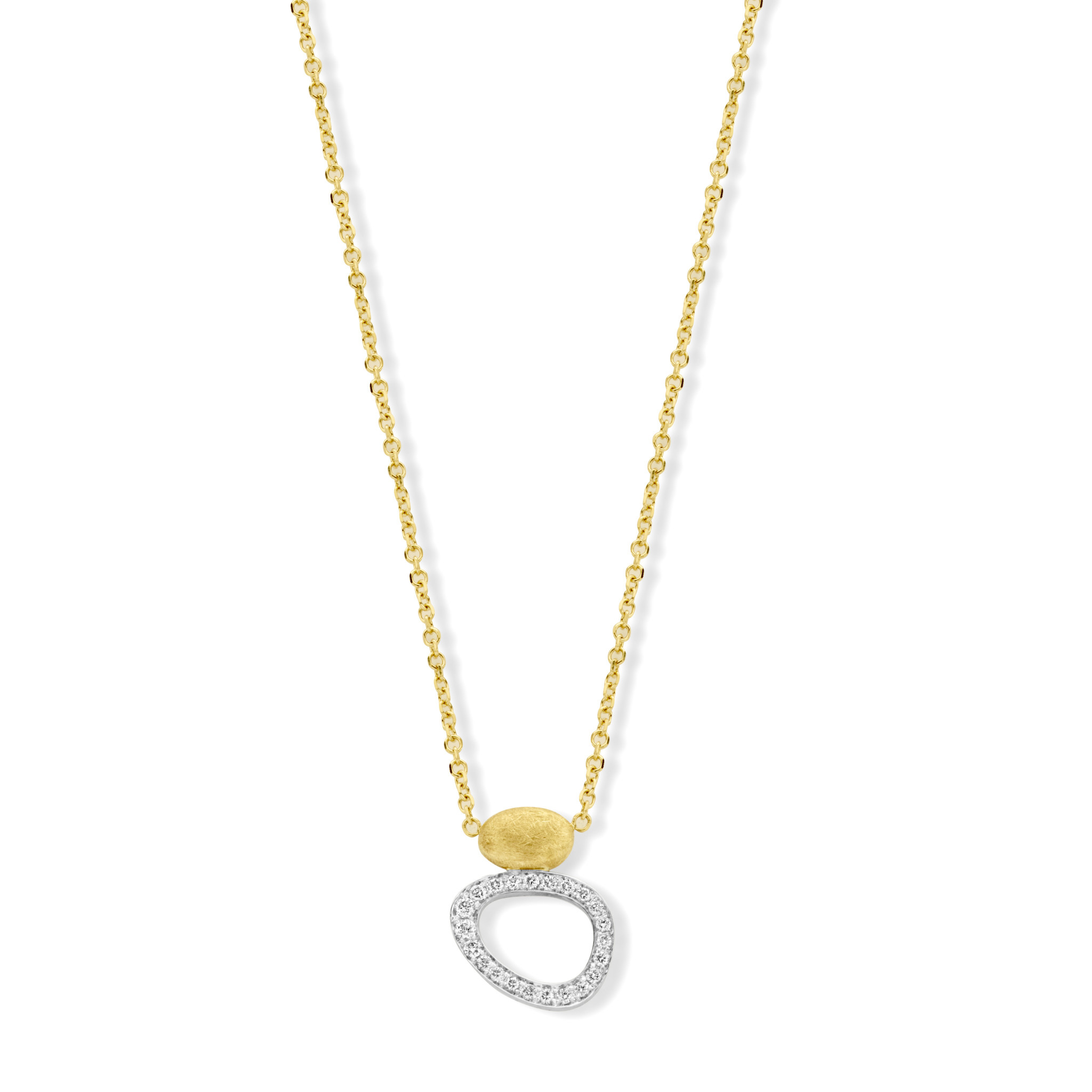 Halsketting Bico Goud 18kt 03C0314 diam18pt