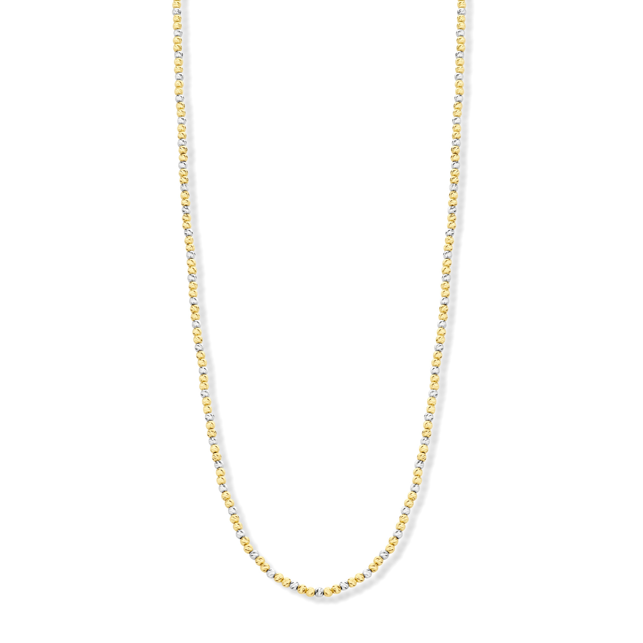 Halsketting Bicolor Goud 18kt 01C0115
