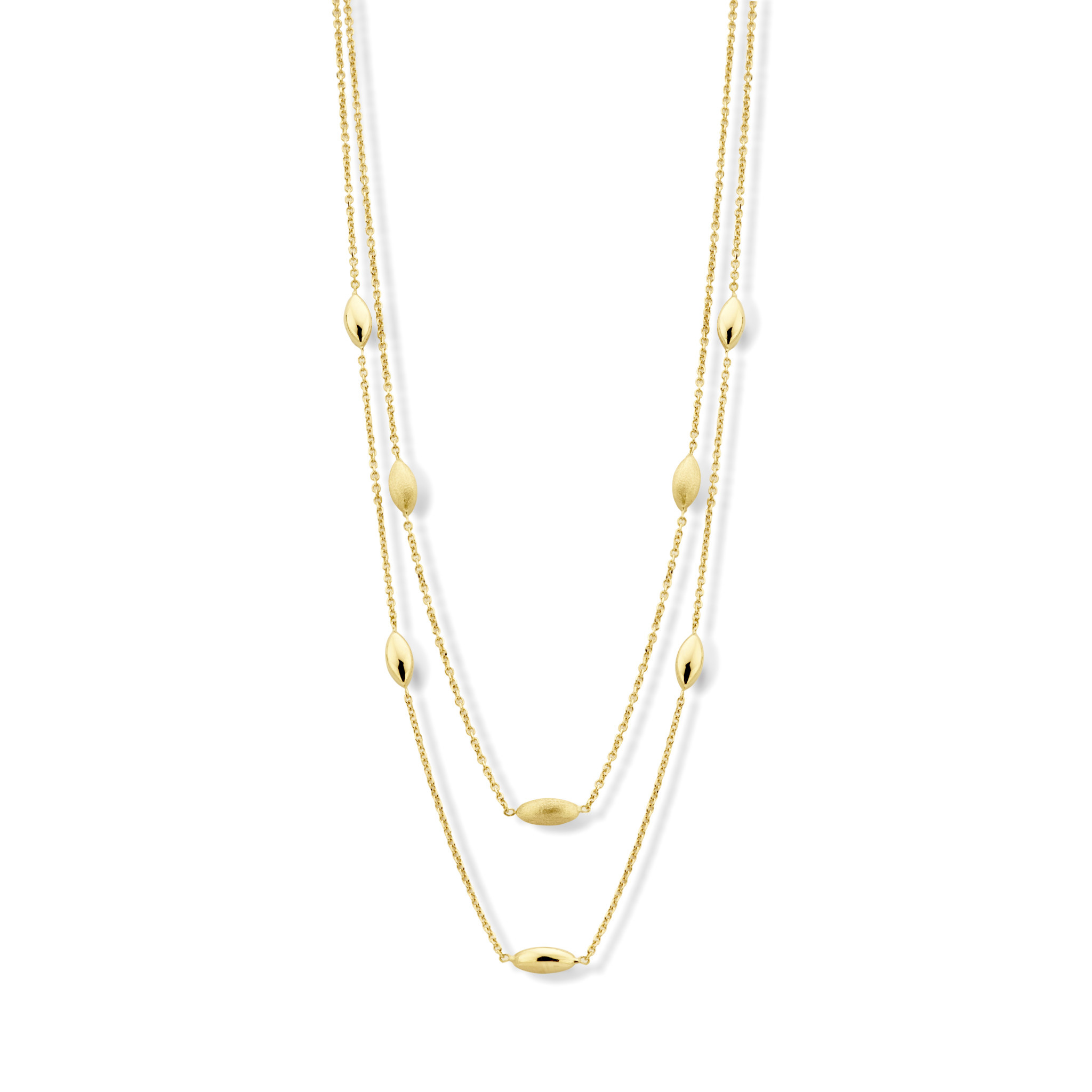 Halsketting geel goud 18kt 02C0205