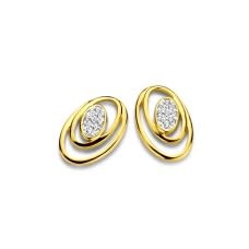 Oorbellen Geel Goud 18kt GO3096BZ