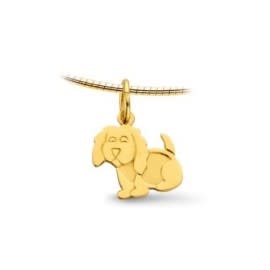 Hanger Wit Goud 60/5/154 Hond