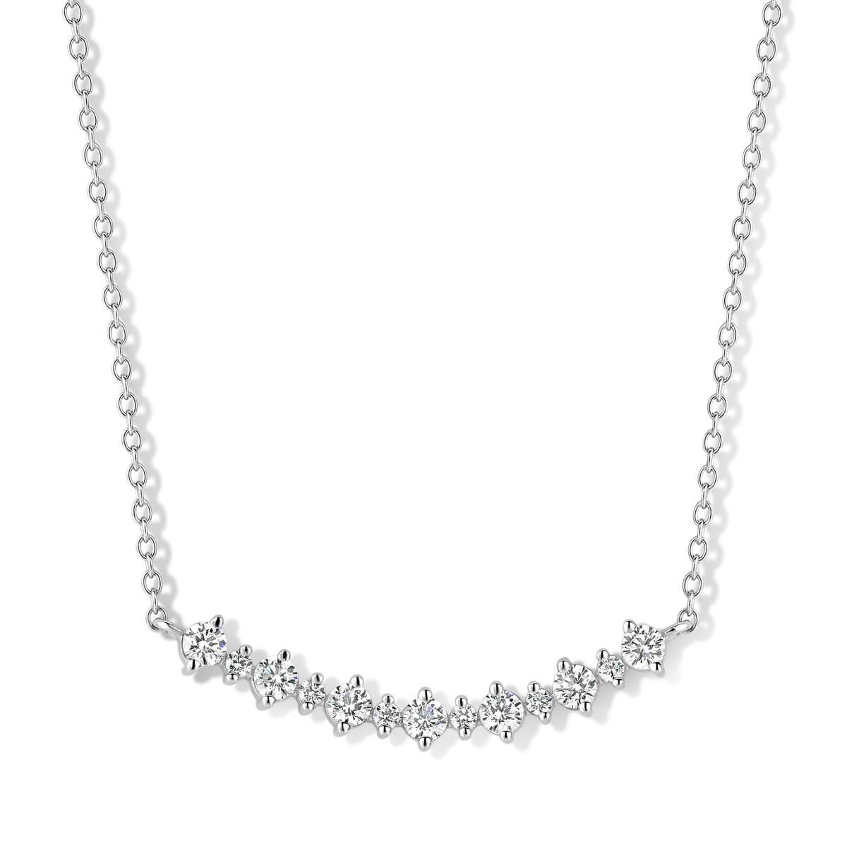 Halsketting Naiomy Moments B2C52 Zilver