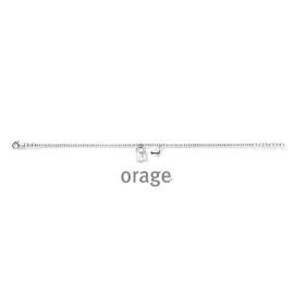 Armband AS313 Zilver Hart Slot