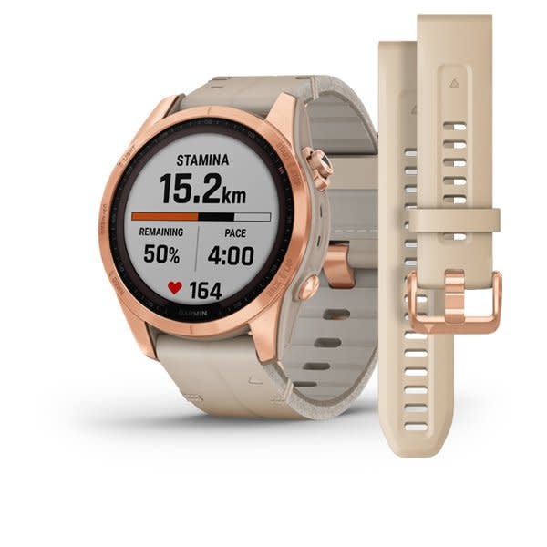 Garmin 010-02539-35 Fēnix 7S Sapphire Solar 42mm