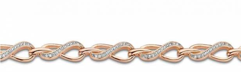 Armband Silver Rose Zilver BR6521R 18.5 Infinity