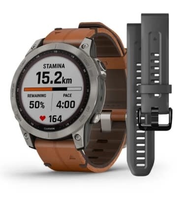 Fēnix 7 010-02540-31 Sapphire Solar Titanium