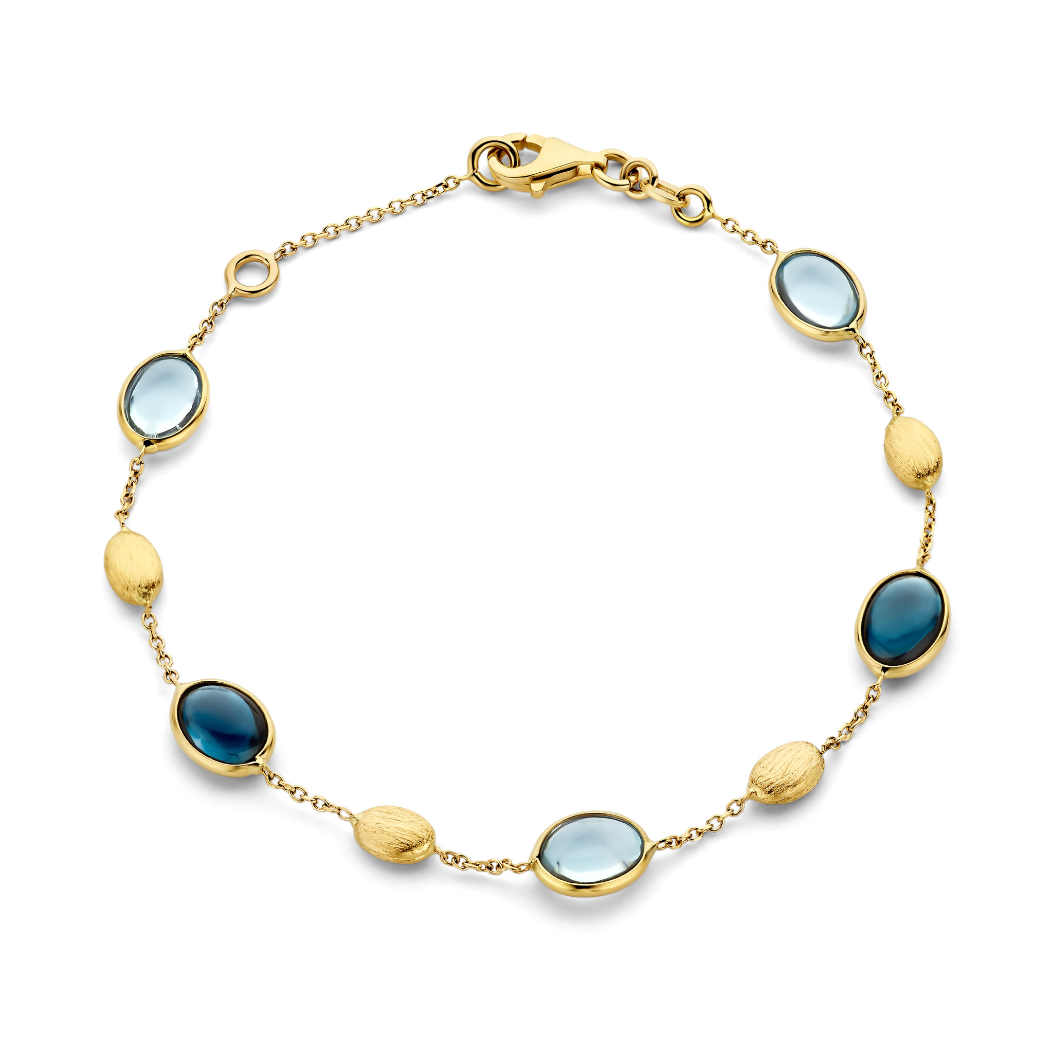 Armband geel goud 18kt 06A0603 Topaas