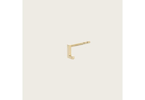 Oorbel Geel Goud 14kt SP 213 Letter Z