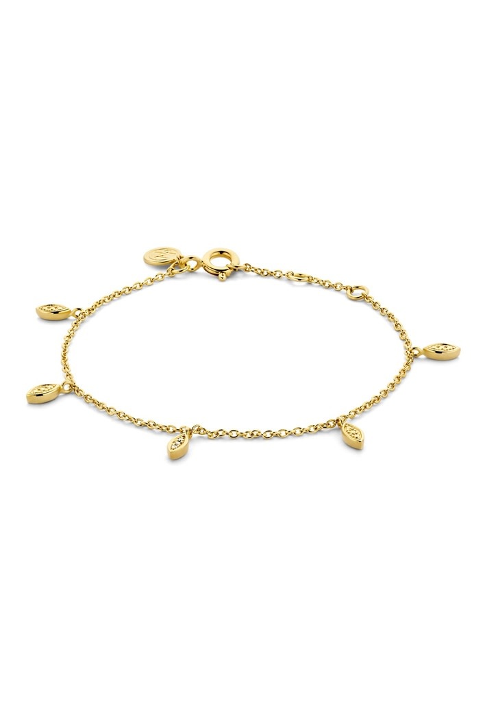 Bella Vita Brac - Zilver Goudkleurig Bril - 16 cm