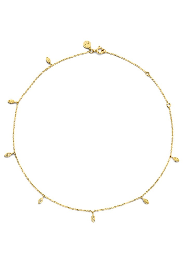 Bella Vita Choker - Zilver Goudkleurig