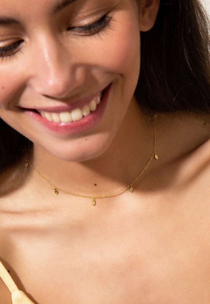 Bella Vita Choker - Zilver Goudkleurig
