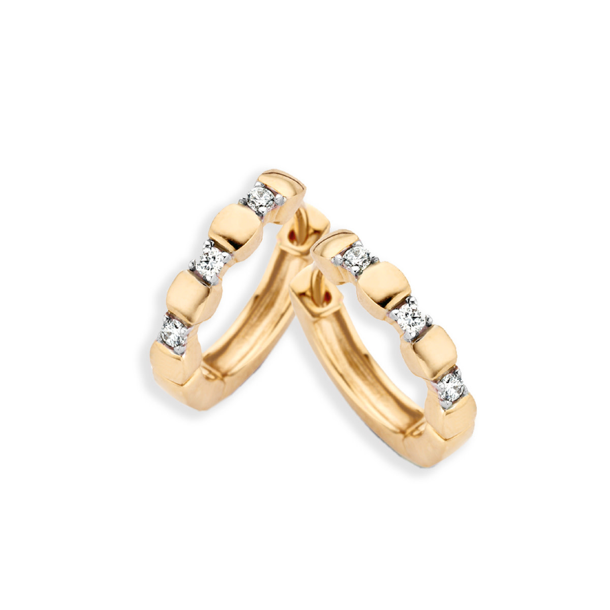 Oorbellen Geel Goud 18kt 059829A