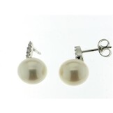 Oorbellen Wit Goud 18kt 052835/PA