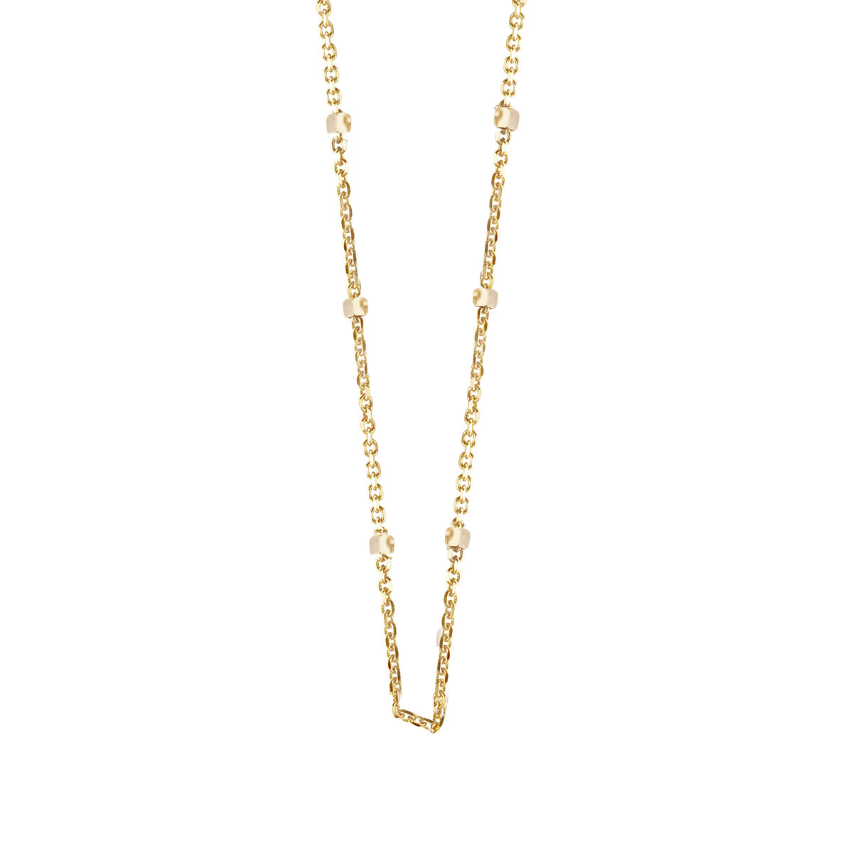 Halsketting Geel Goud 18kt 047851/45