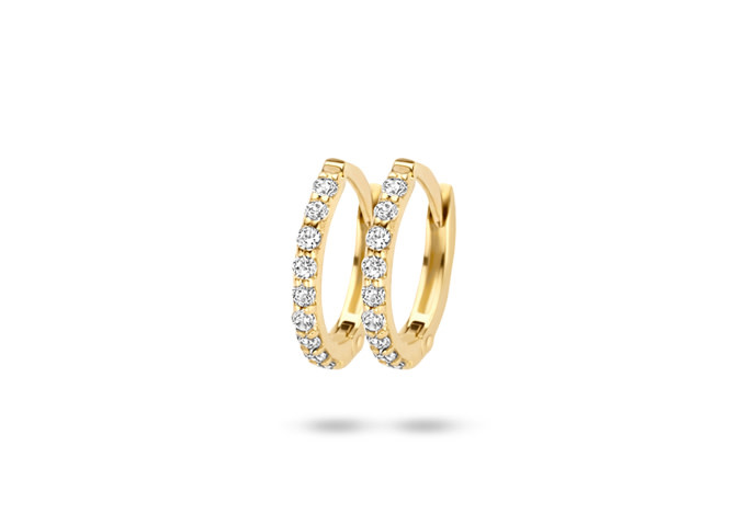 Creolen Blush 14kt 7268YZI