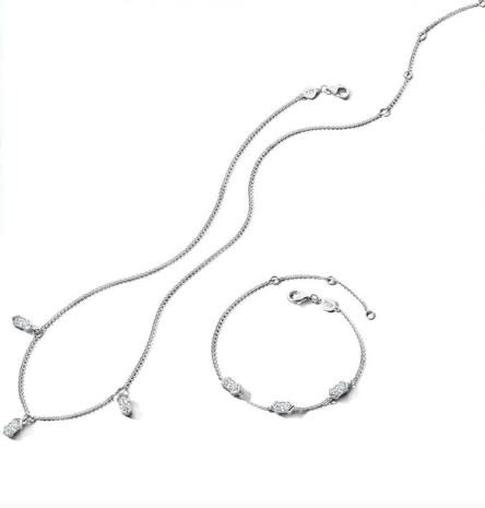 Halsketting FJF0010017SWH Zilver