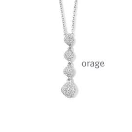 Halsketting Orage AT179 Zilver