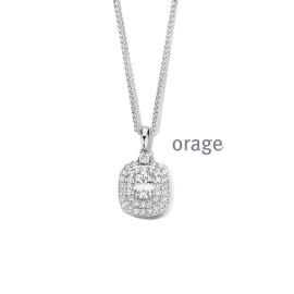 Halsketting Orage AT115 Zilver