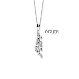 Halsketting Orage AT079 Zilver
