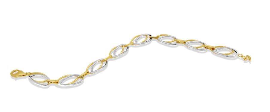 Armband SR Zilver Verguld BR2142GPL