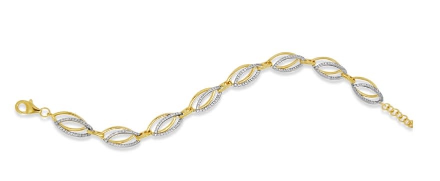 Armband Silver Rose Zilver Verguld BR2142G