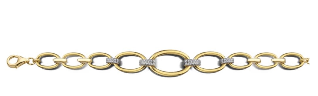 Armband Silver Rose Zilver BR2297G-9