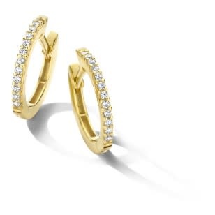 Creolen Wit Goud 18kt GO3194WZ