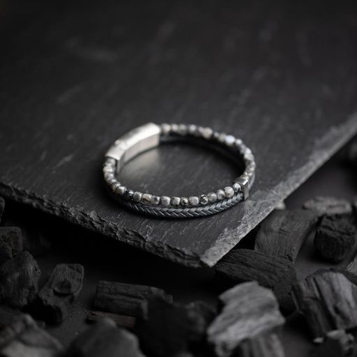 Armband Gemini O34ML Olympus Double Grey M-L