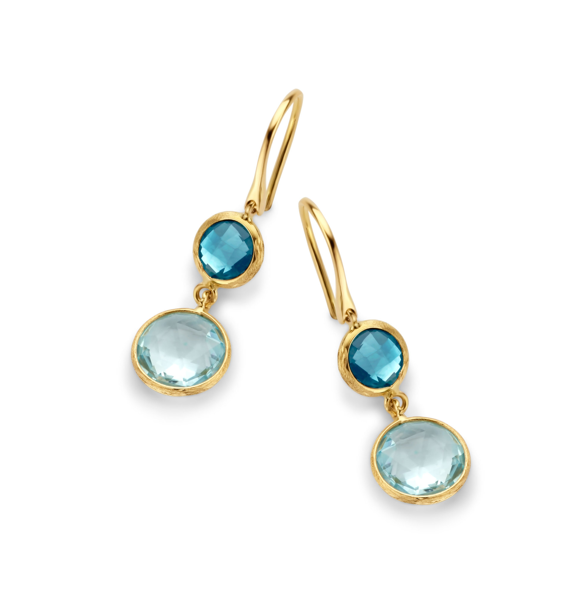 Oorbellen geel goud 18kt 04S0400