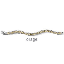 Armband Orage AT070/22 Zilver Bicolor
