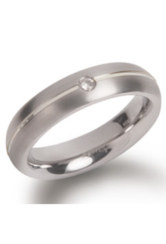 Trouwring Titanium Boccia 6/0130-05