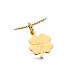 Hanger Geel Goud 18kt klavertje vier 18/15002830