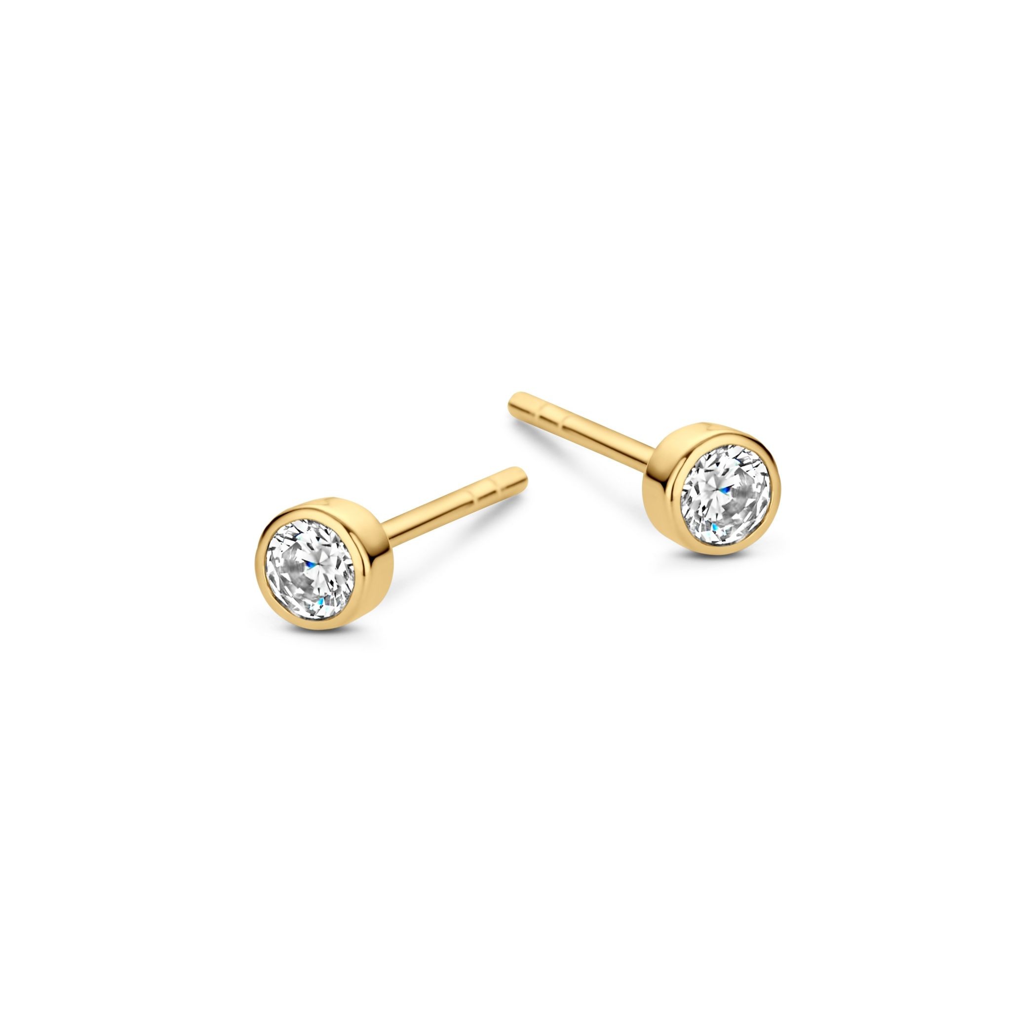 Oorbellen 41832 Vega Stud Zilver Verguld