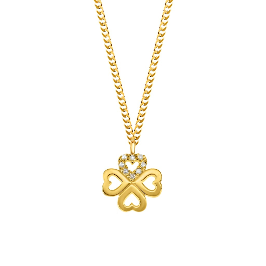 Chance Necklace - 38-42 cm - Verguld Briljant