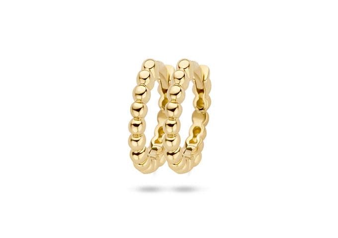 Creolen Blush Geel Goud 14kt 7263YGO