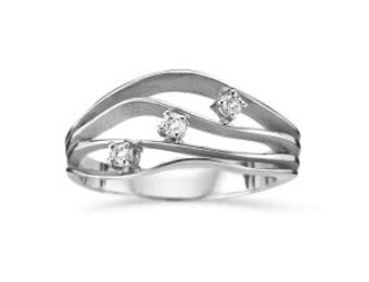 Ring Wit Goud 18kt SR3129WB maat 52