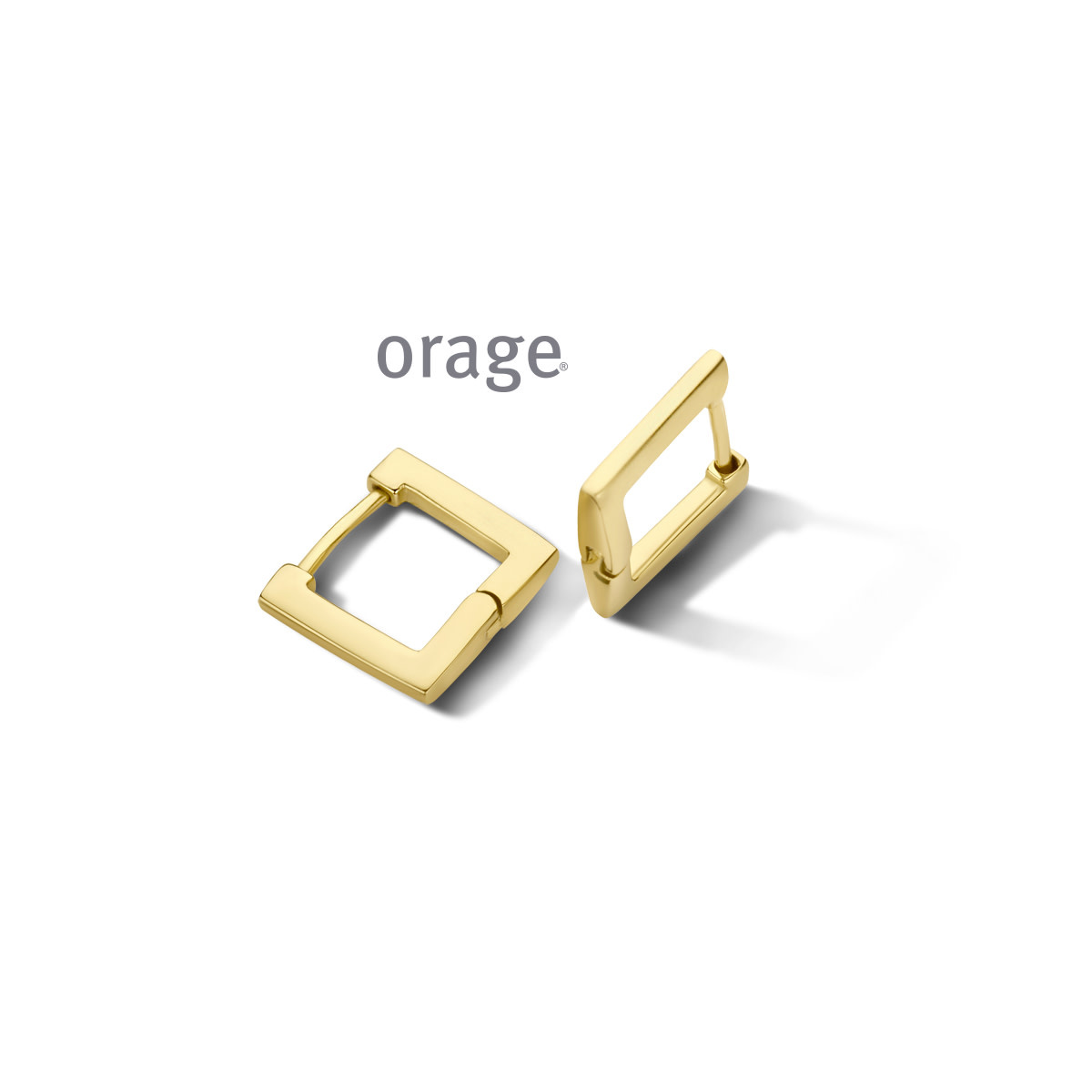 Creolen Orage AW118 Staal Verguld11 mm