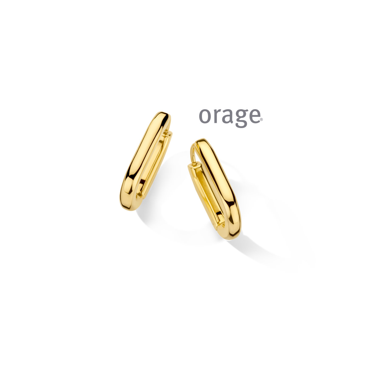 Creolen Orage AW129 Staal Verguld